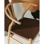 Carl Hansen | Wishbone Chair - Leather - Bilde 3